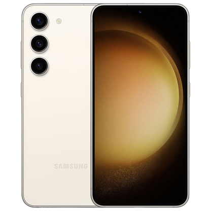 Samsung Galaxy S23FE in cream